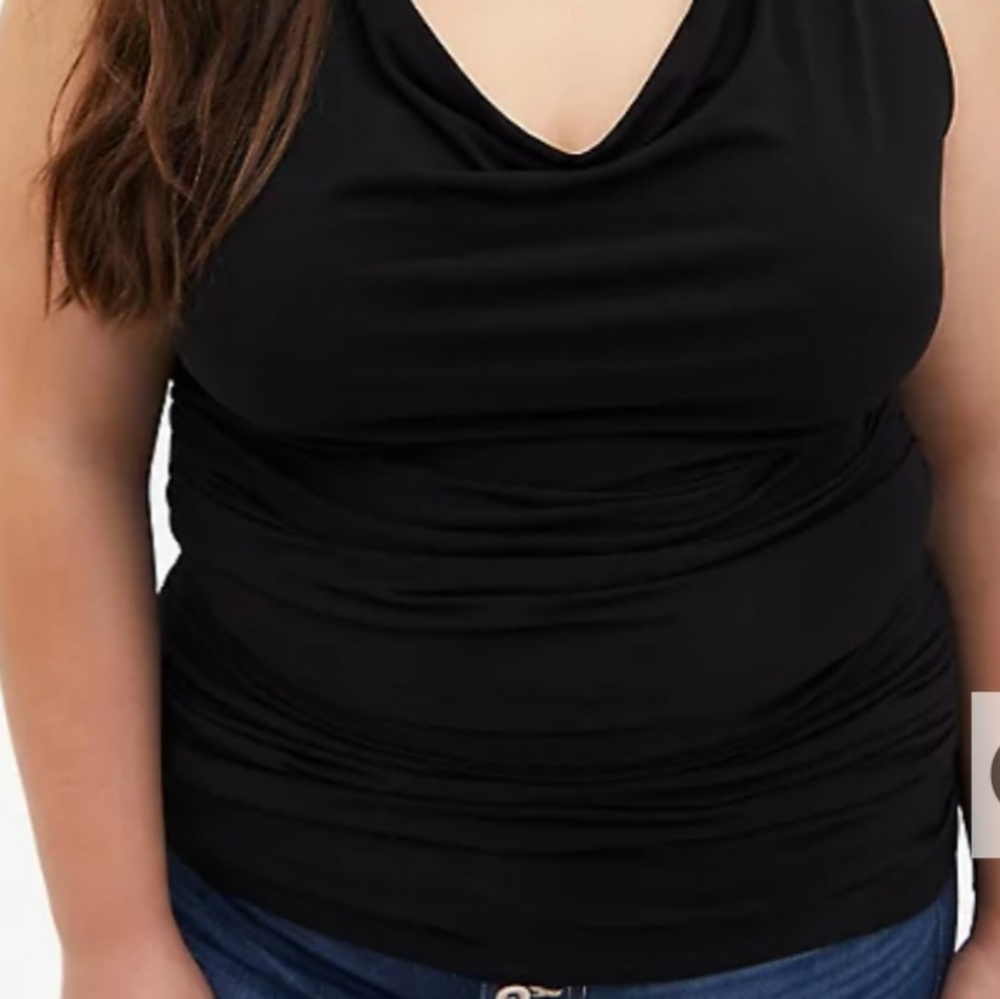 NWT Torrid Cowl knit sleeveless blouse
